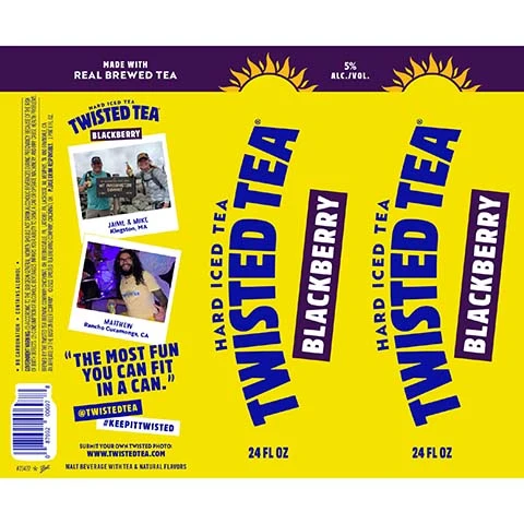 Twisted Tea Blackberry Hard Iced Tea
