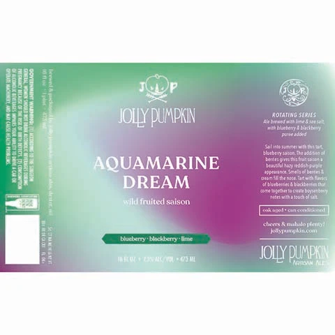Jolly Pumpkin Aquamarine Dream Saison