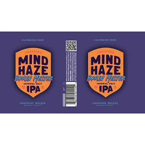 Firestone Mind Haze Brain Melter Imperial Hazy IPA