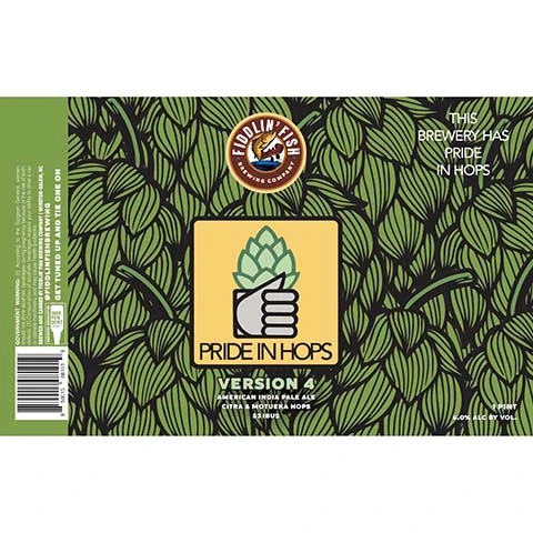 Fiddlin' Fish Pride In Hops Version 4 IPA