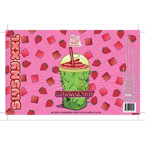 450 North Strawberry Slushy XXL Sour