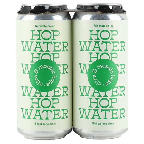 Fair State Hop Water - Citra & Mosaic (Non-Alcoholic)