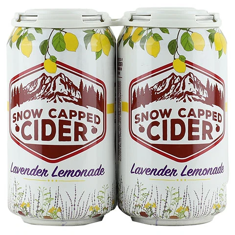 Snow Capped Lavender Lemonade Cider
