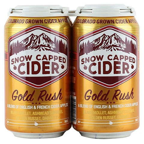 Snow Capped Gold Rush Cider