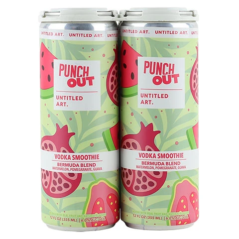 Untitled Art Punch Out Bermuda Blend Vodka Smoothie
