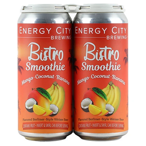 Energy City Bistro Mango, Coconut & Banana Smoothie Sour
