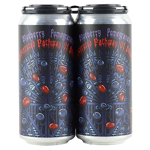 Tired Hands Eviscerated Pathway of Beauty DIPA (Blueberry And Pomegranate)