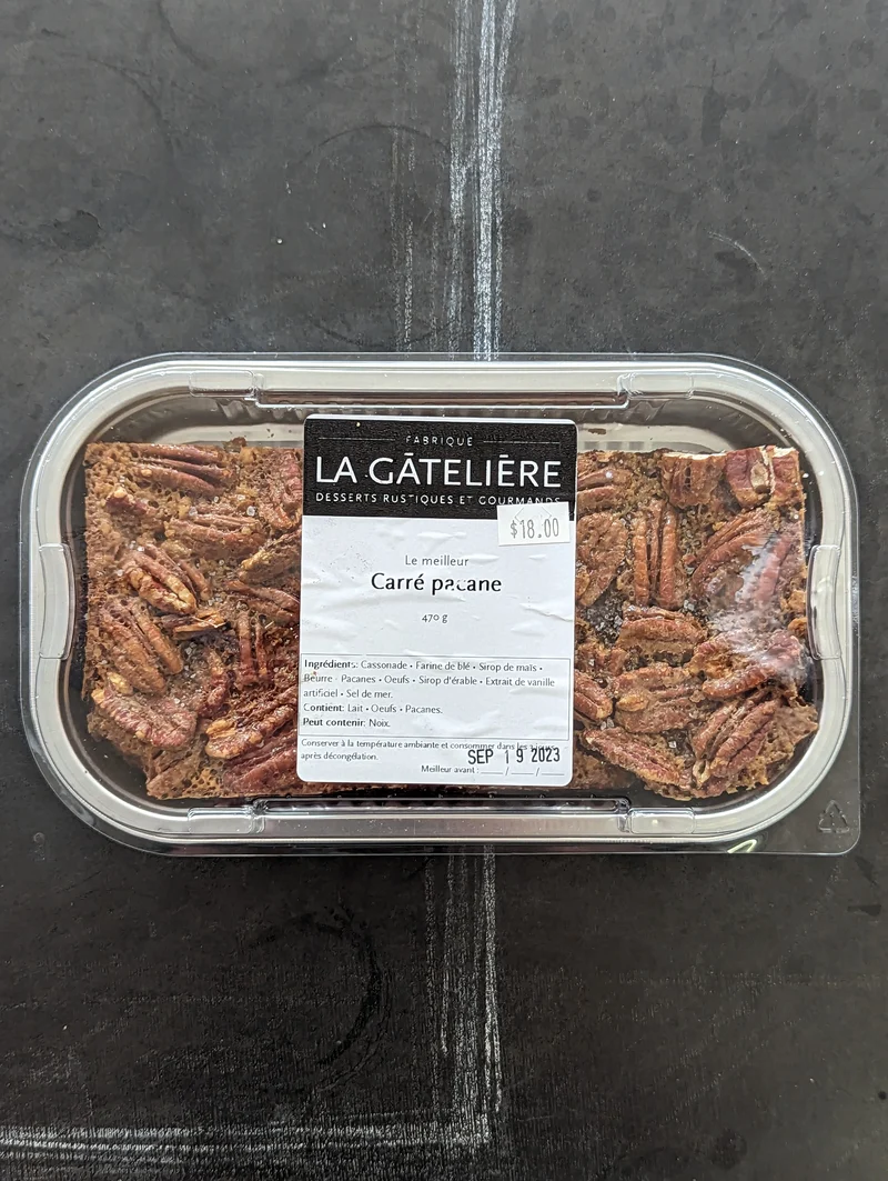Carré aux pacanes