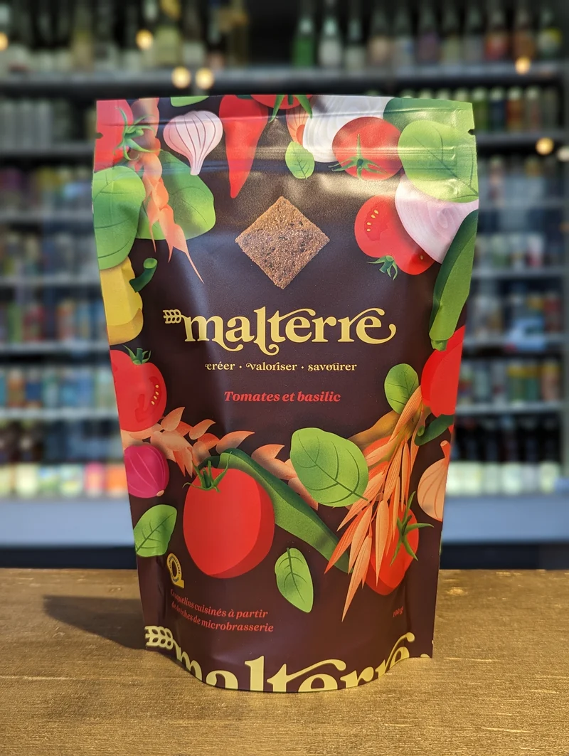 Malterre - Craquelins tomates et basilic