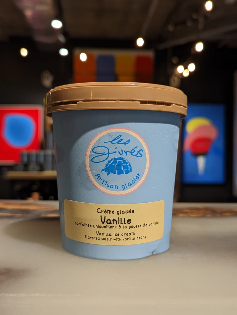Crème glacée Vanille 500ml