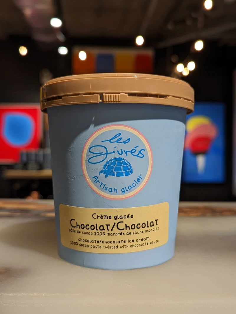 Crème glacée Double Chocolat 500ml