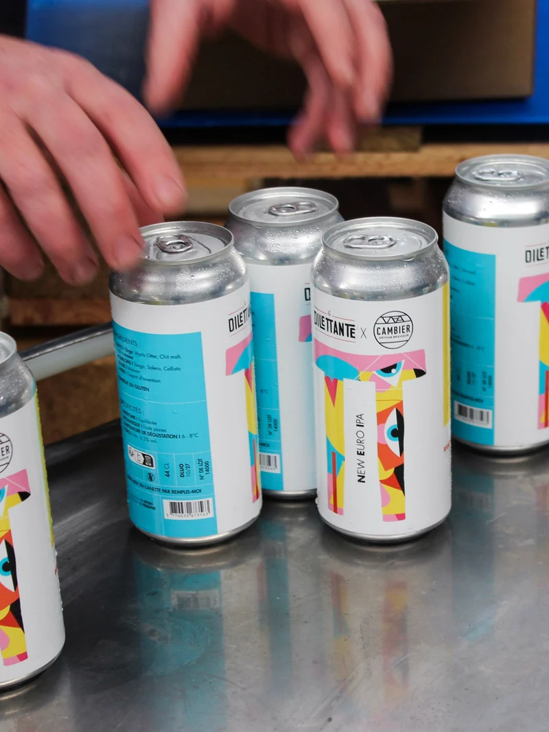 Bière New Euro IPA - Collaboration avec Cambier