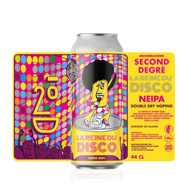 CANETTE REINE DU DISCO 44cl
