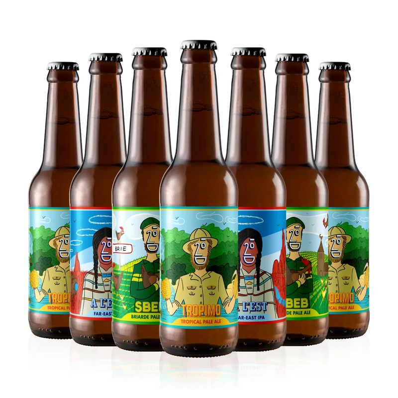 PACK DÉCOUVERTE 24 BIÈRES