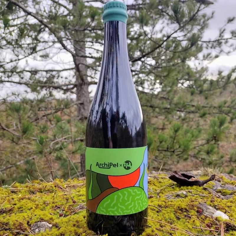 Archipel x 27db - Kombucha framboisier au pin sylvestre