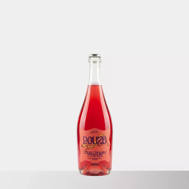 Douze Orange Sanguine & Piment sans alcool & sans sucre ajouté - 75 cl