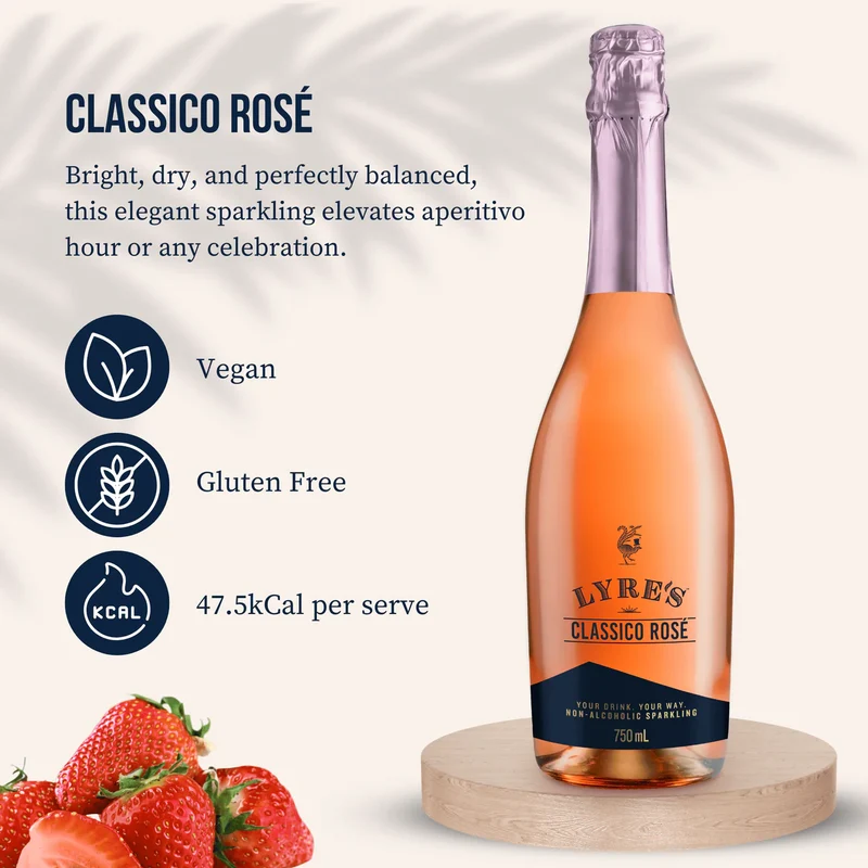 Lyre's Classico Rosé sans alcool 0,0%