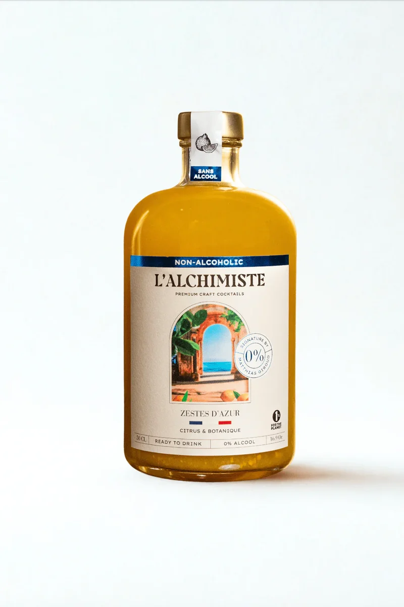 Cocktail Zestes d'Azur 0,0% - L’Alchimiste by Matthias Giroud - 50 cl