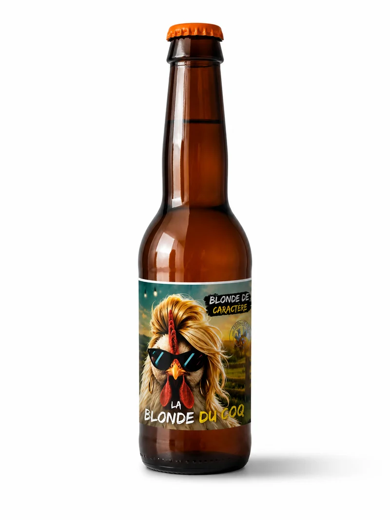 Bière BLONDE DU COQ - Pale Ale 33 cl - L'Effet Lupuline