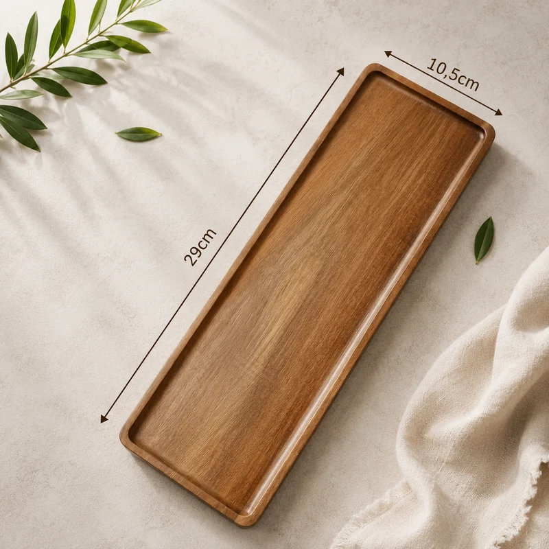 Planche Apéro Rectangulaire en Bois d'Acacia