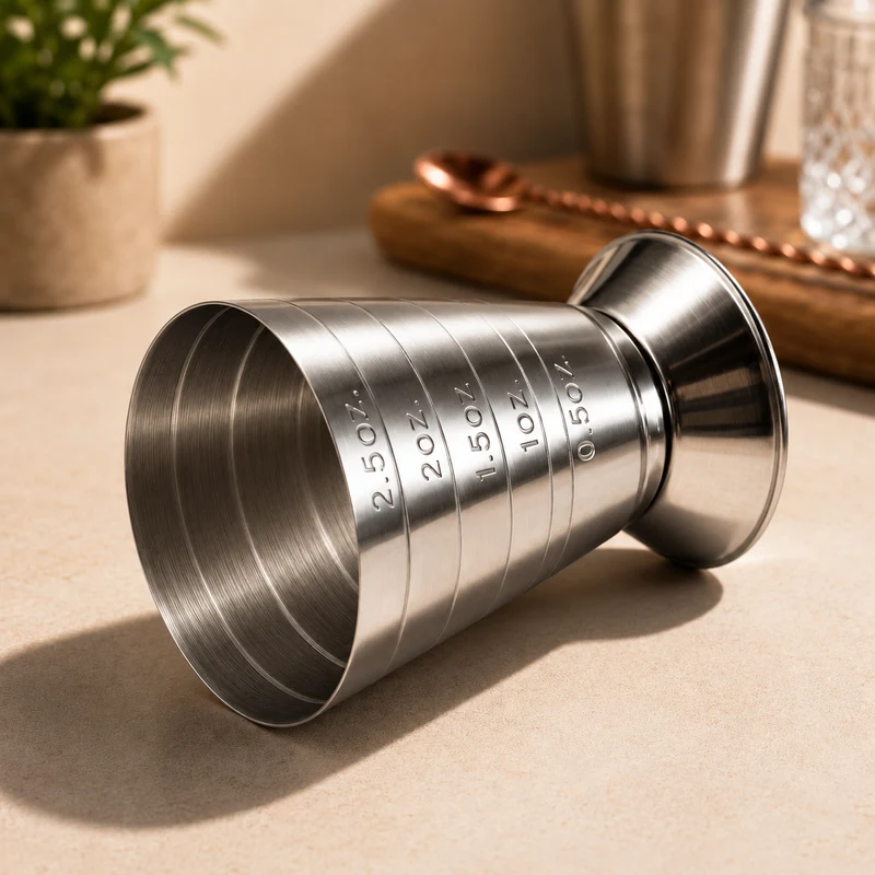 Doseur Cocktail Jigger en Acier Inoxydable - Gradué