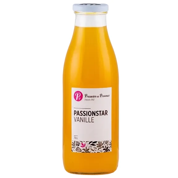 Jus PassionStar Passion Vanille 75 cl - Pressoirs de Provence