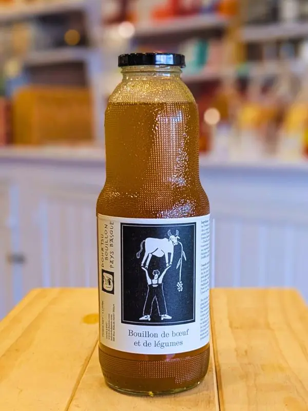 Bouillon de boeuf et de légumes Dohatsu