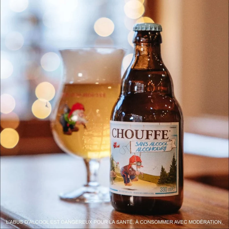 Bière blonde belge - Chouffe 0.0