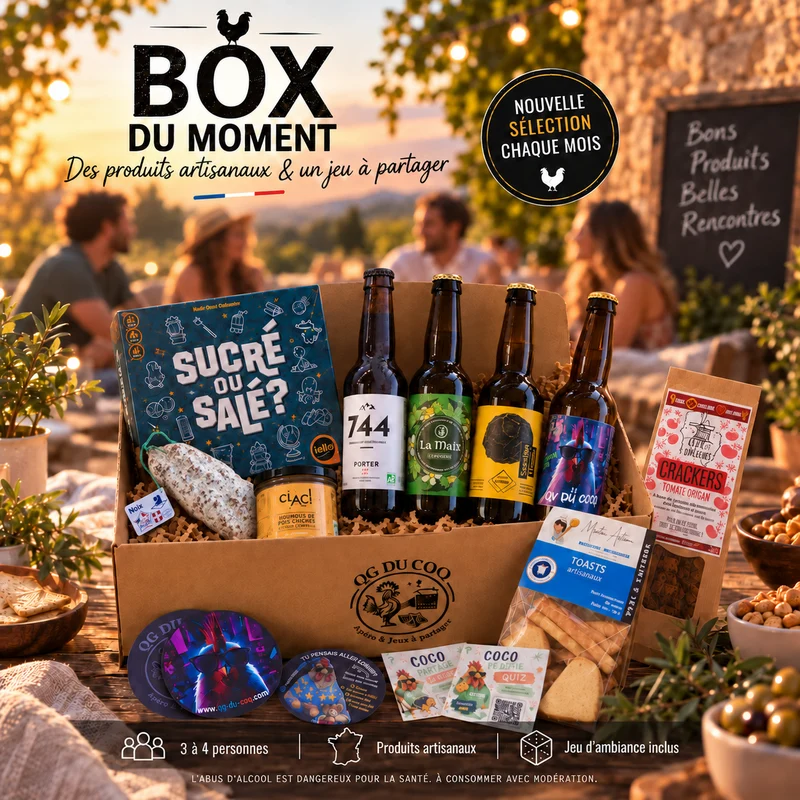 Box Apéro du Moment – L’apéro prêt à partager