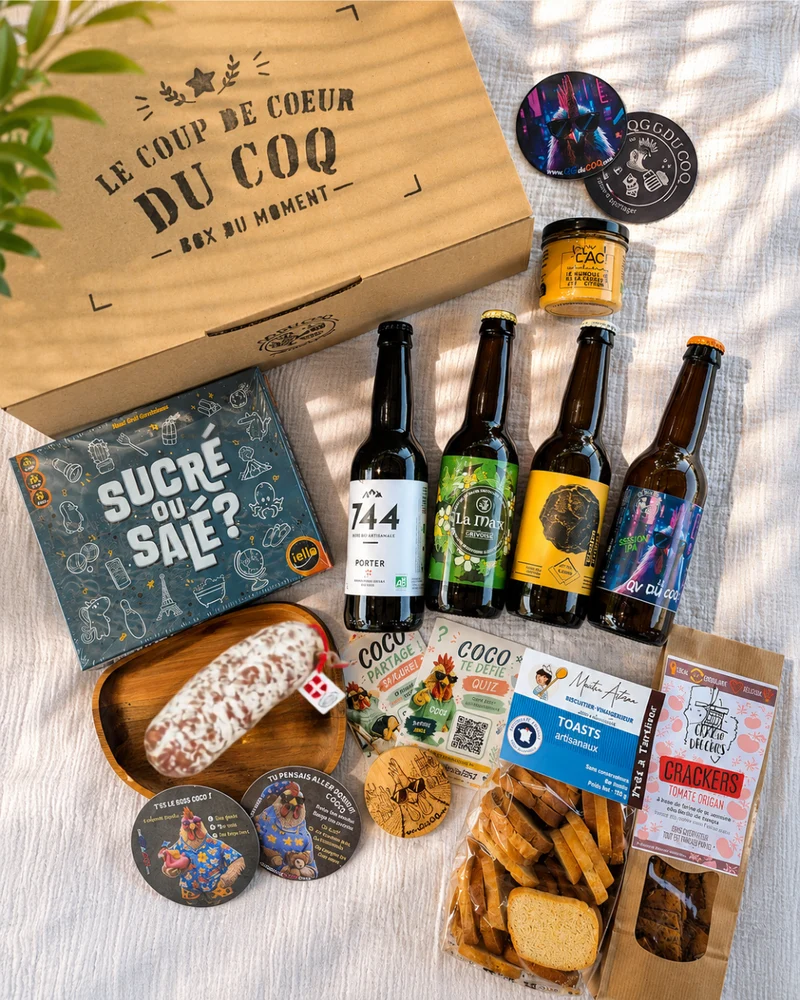 Box Apéro du Moment – L’apéro prêt à partager