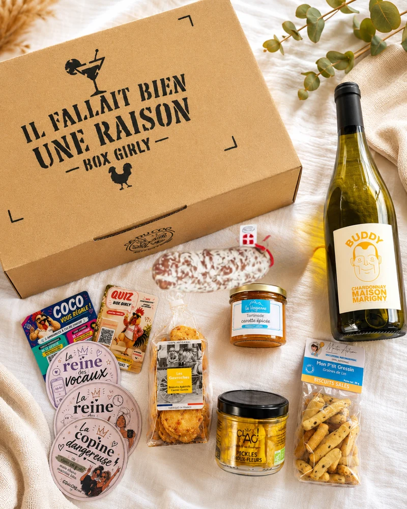 Box Apéro Girly Enjoy – Le grand apéro à partager