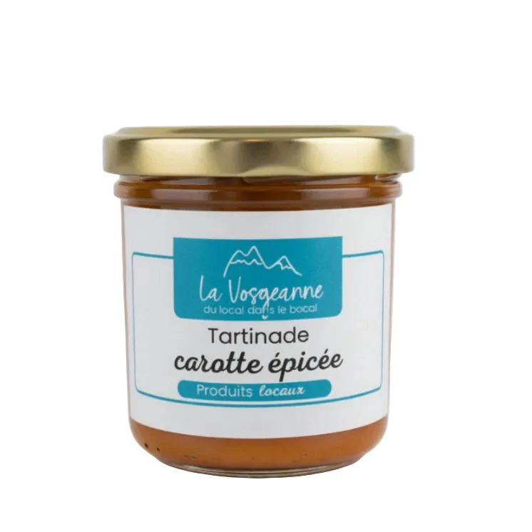 Tartinade Carotte Épicée 110 g - La Vosgeanne