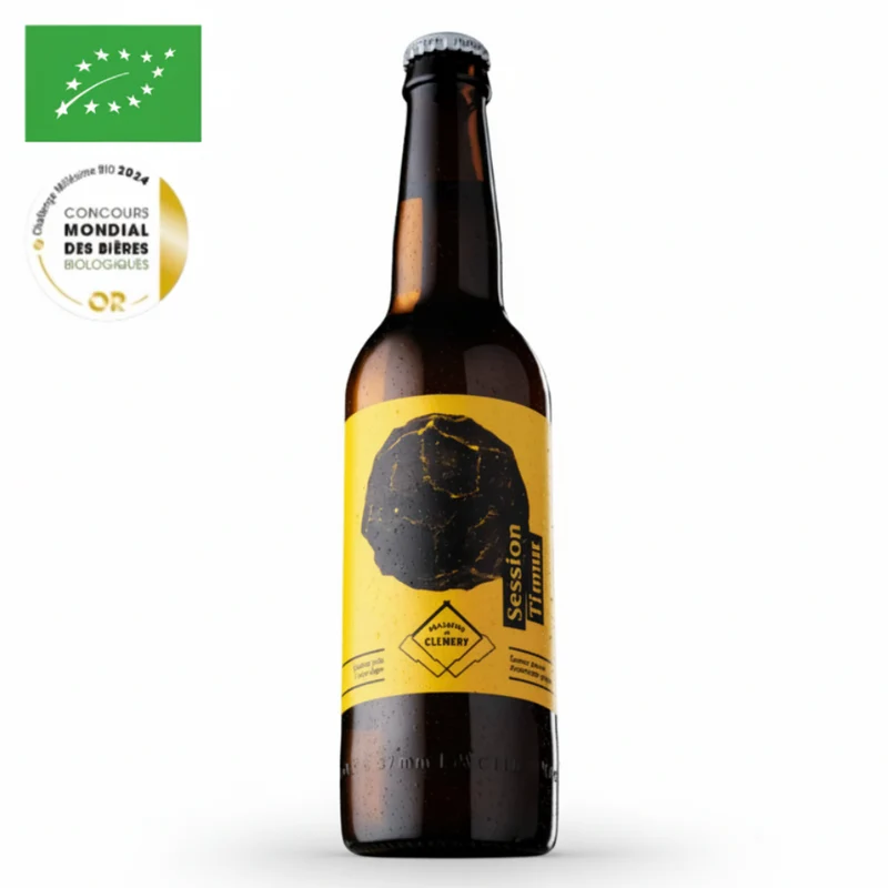 Bière Blonde Bio au Poivre Timut 33 cl - Brasserie de Clémery