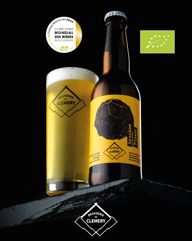 Bière Blonde Bio au Poivre Timut 33 cl - Brasserie de Clémery