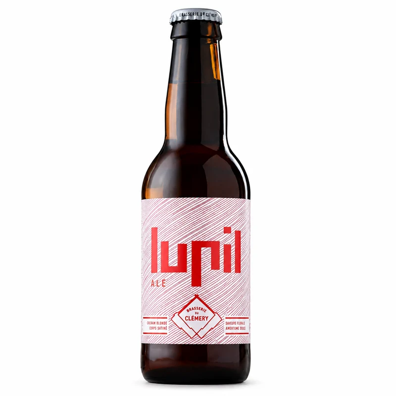 Bière Blonde Artisanale Lupil 33 cl - Brasserie de Clémery