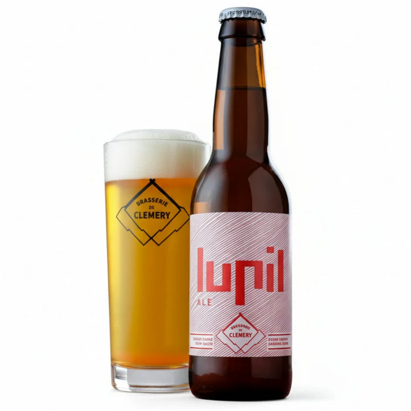 Bière Blonde Artisanale Lupil 33 cl - Brasserie de Clémery