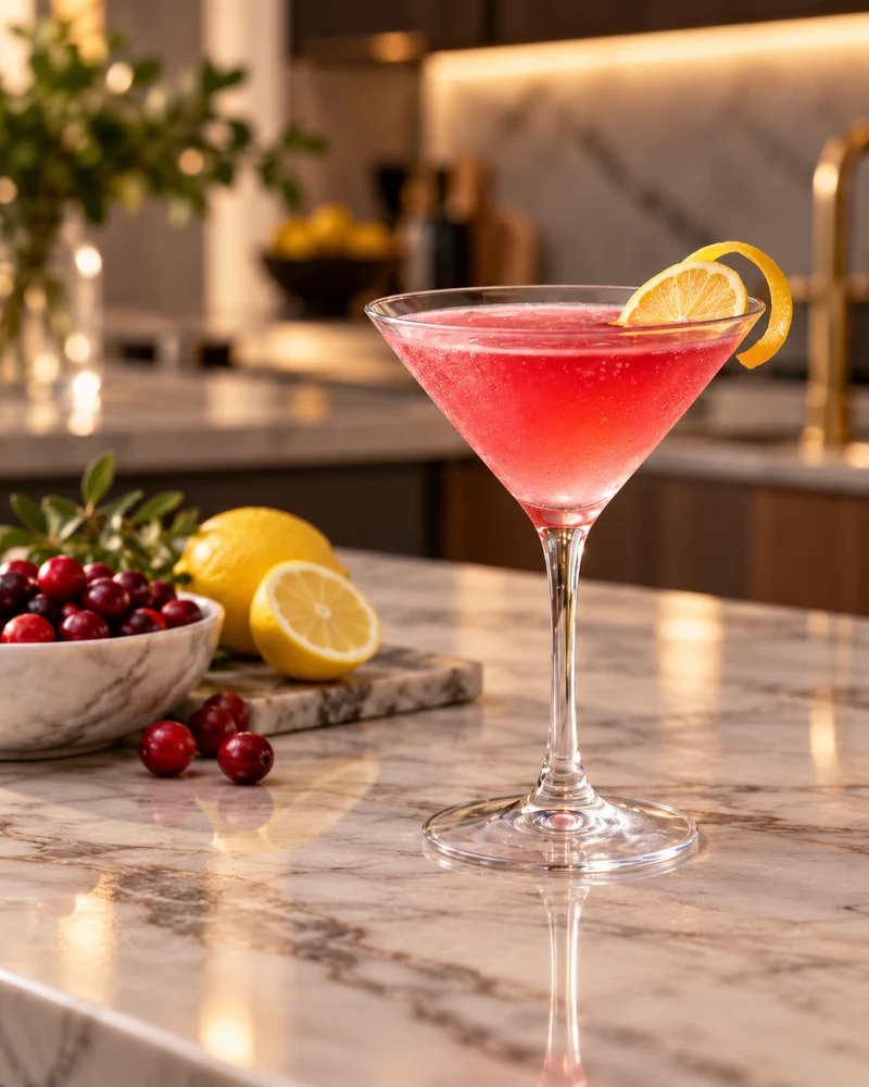 Kit Cocktail Cosmopolitan - 5 verres