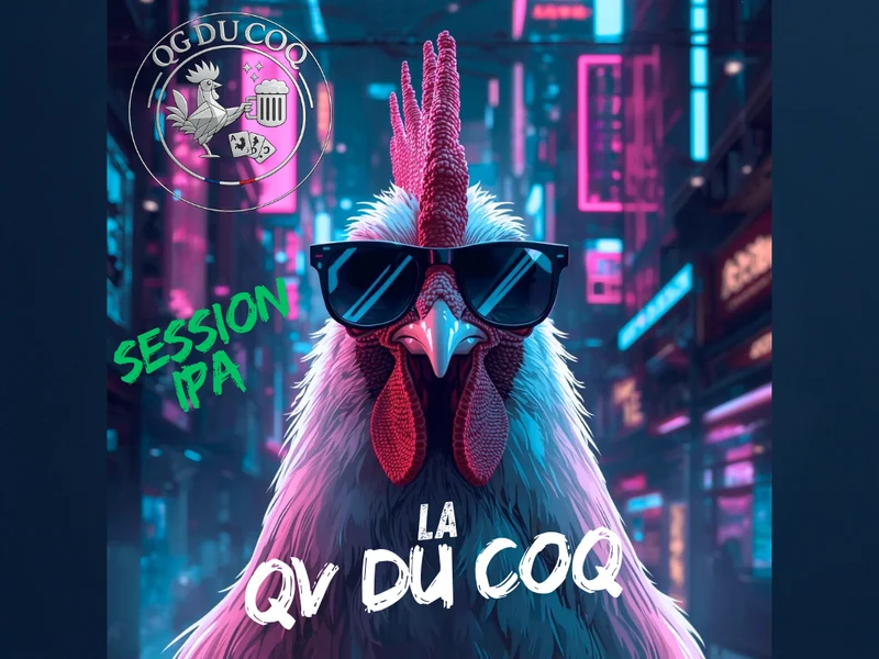 Bière QV DU COQ Session IPA 33 cl - L'Effet Lupuline