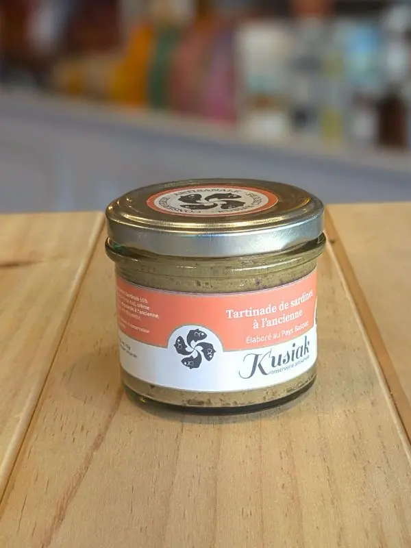 Tartinade de sardine et moutarde à l’ancienne Kusiak