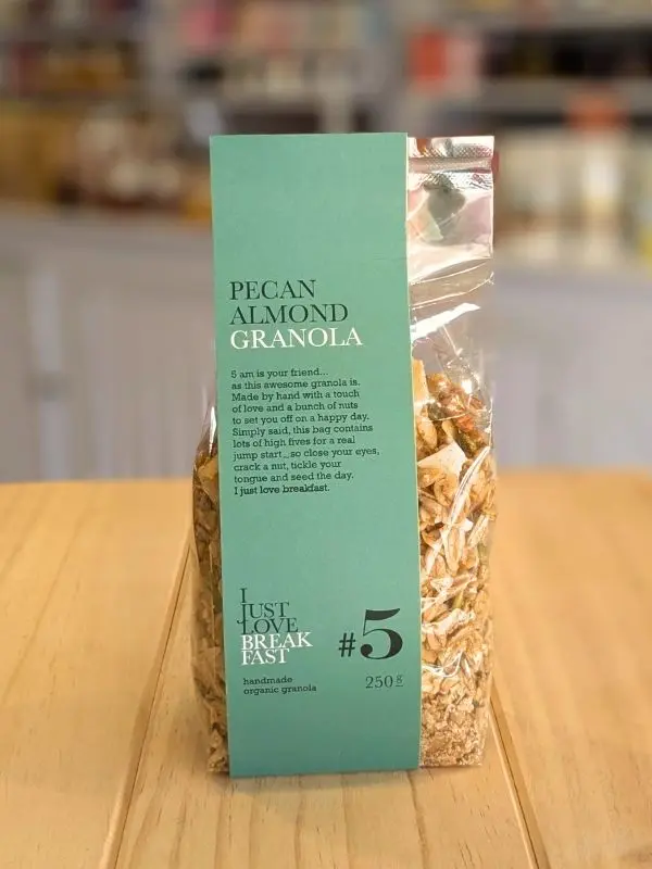 Granola Amandes et Noix de Pécan - I Just Love Breakfast