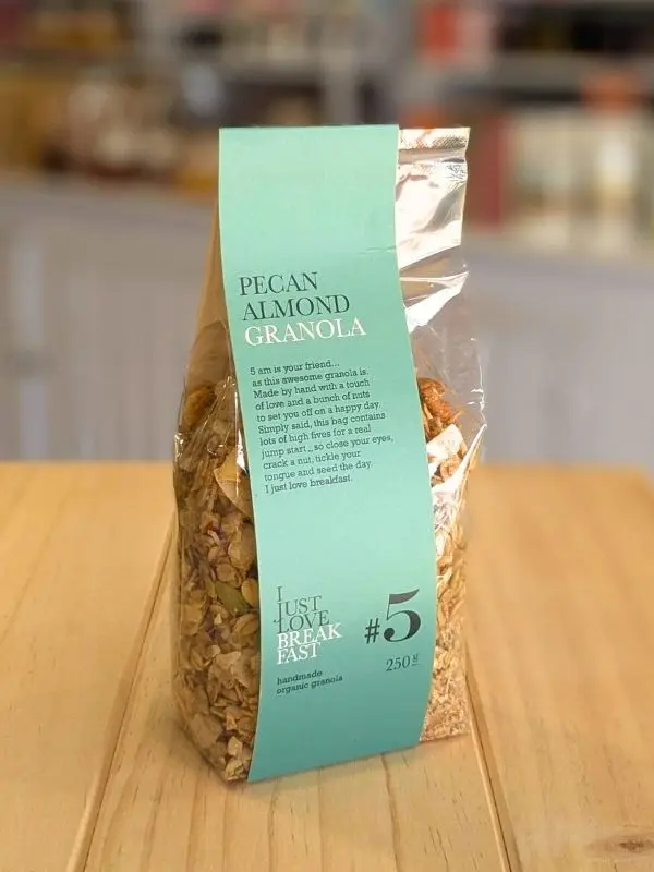 Granola Amandes et Noix de Pécan - I Just Love Breakfast