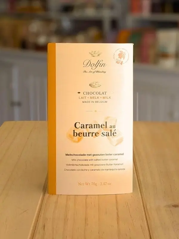 Chocolat au lait Caramel au beurre salé - Dolfin