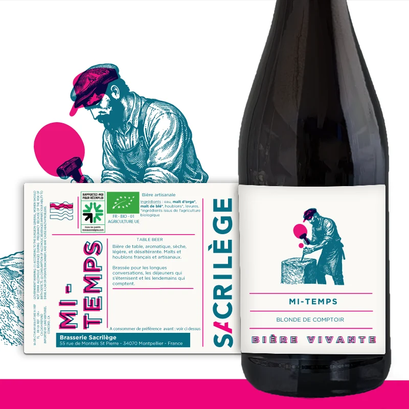 Mi Temps - Bière de table - 2.8% vol