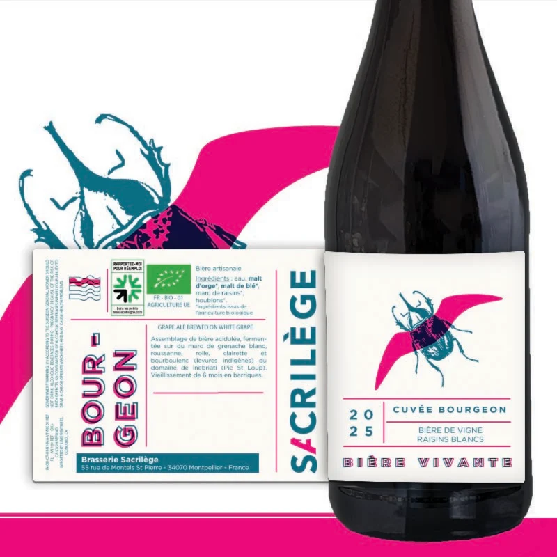 Cuvée Bourgeon - Bière de vigne blanc - 6.5% vol