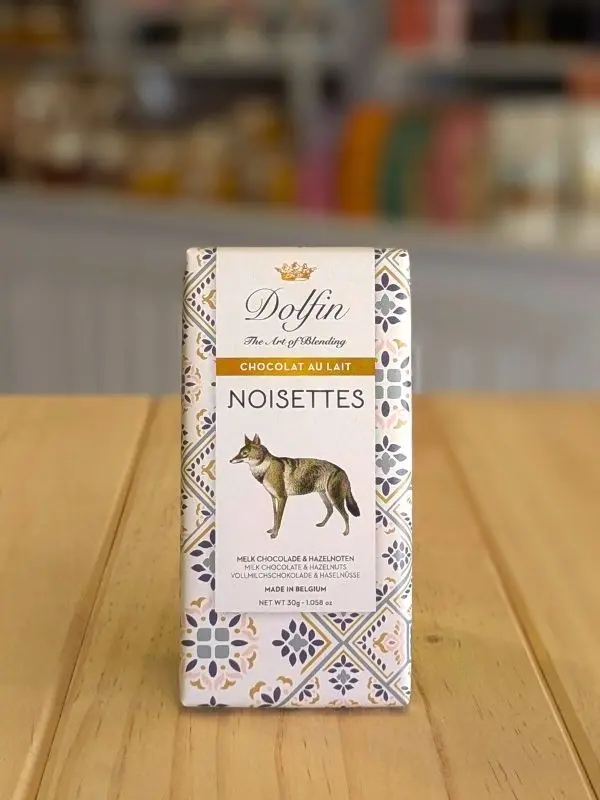 Chocolat au Lait Dolfin Noisette : mini-tablette gourmande