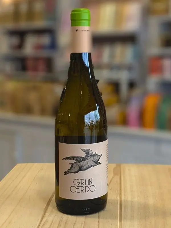 Gran Cerdo Blanc — The Wine Love | Vin de table blanc naturel espagnol, Viura bio, Gonzalo Gonzalo, 75 cl