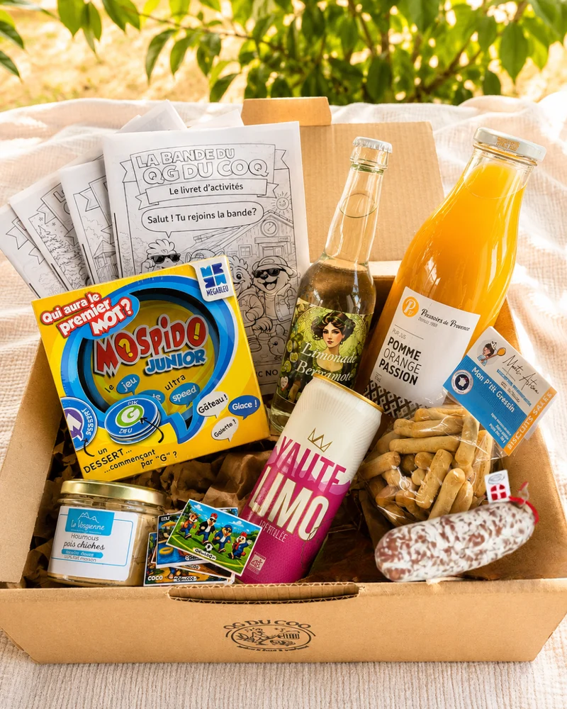 Box Apéro Kids – Le goûter-apéro qui fait jouer