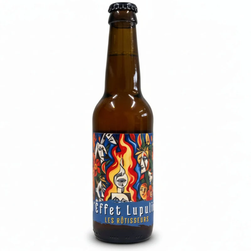Bière Blonde Pale Ale Les Rôtisseurs 33 cl - Brasserie L'Effet Lupuline