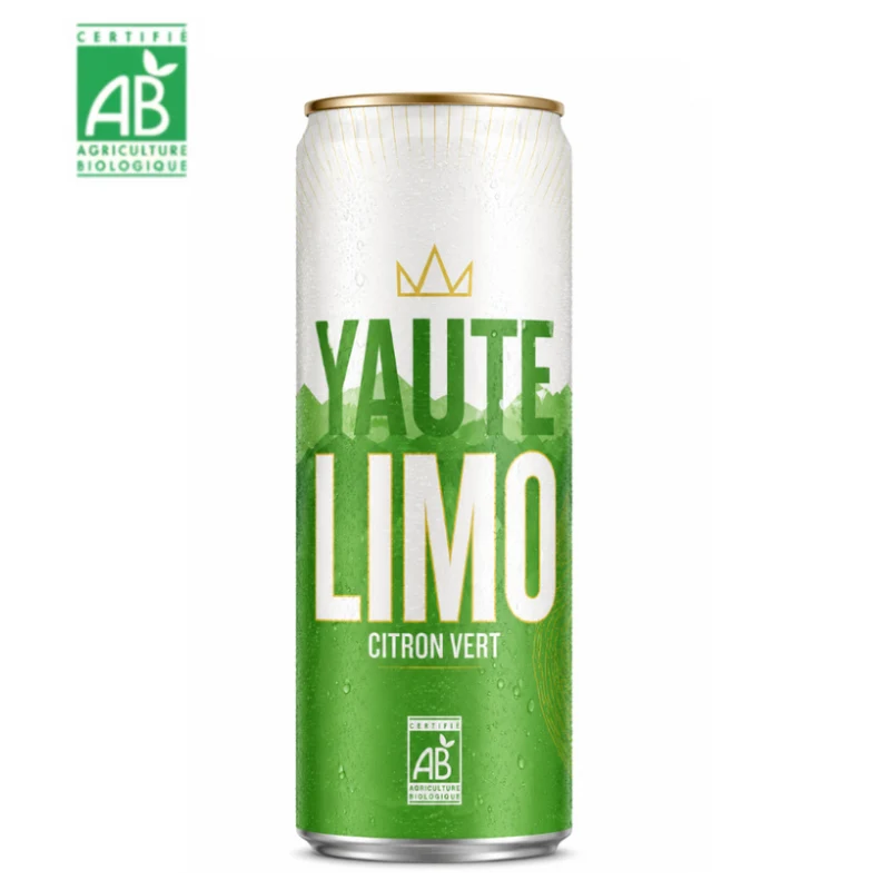 Yaute Limo Citron Vert Bio 33 cl - Brasseurs Savoyards