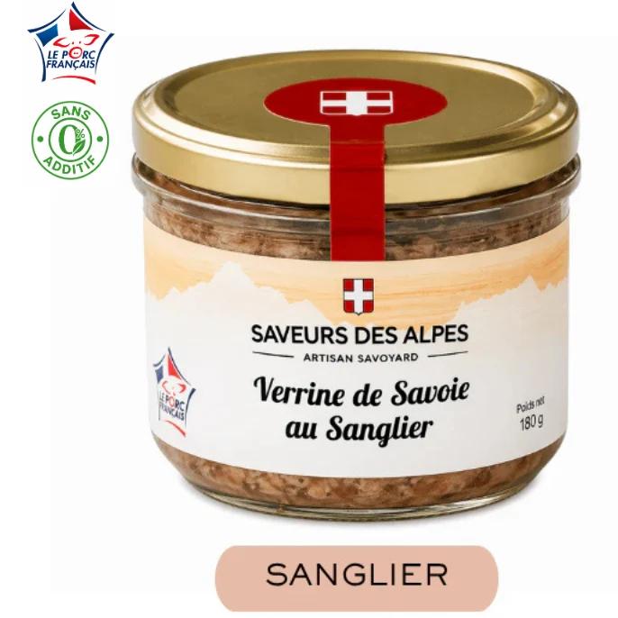 Verrine de Savoie au Sanglier 180 g - Aux Salaisons Savoyardes